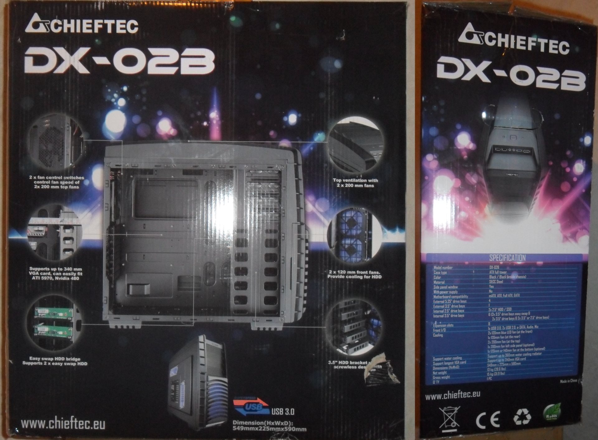 Chieftec Dragon DX-02B Box